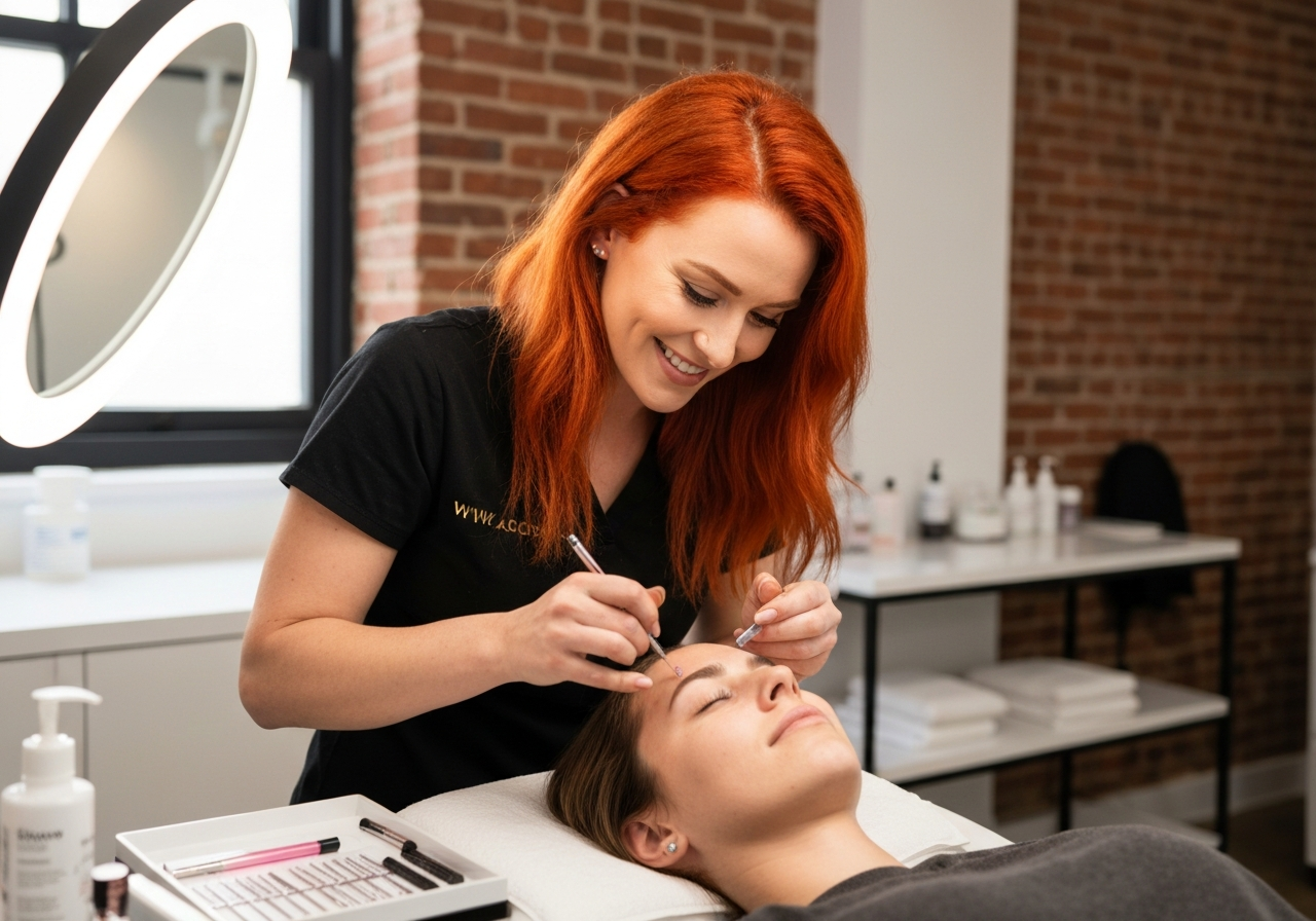 Eyecurl lash lift service in NYC