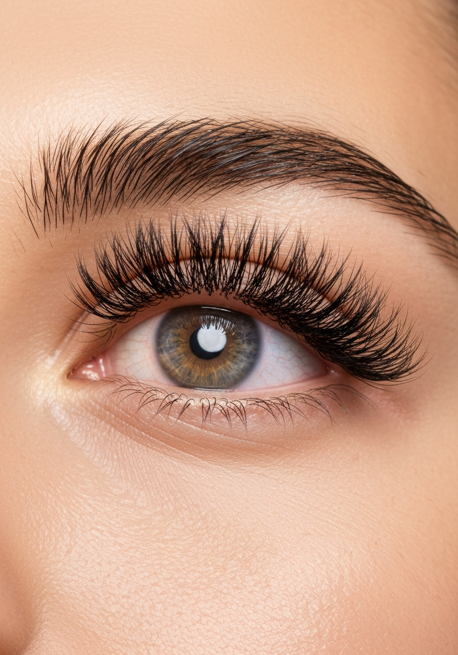 Luxury lash extensions handcrafted at Iris Lash Studio in Midtown NYC